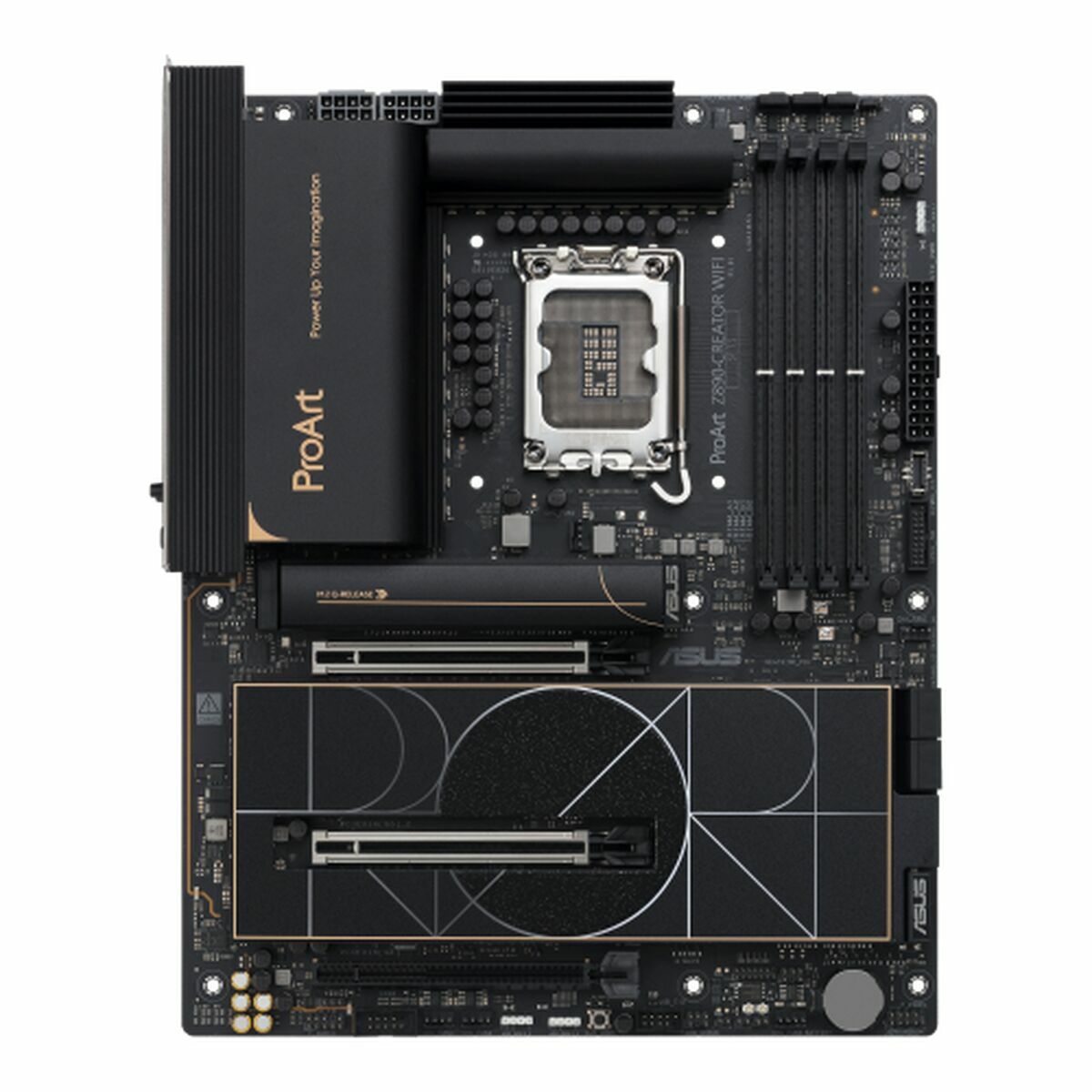 ASUS PROART Z890-CREATOR WIFI LGA1851 4xDDR5 ATX MB 4xSATA 1xHDMI 2.1 3xThunderbolt 5xM.2