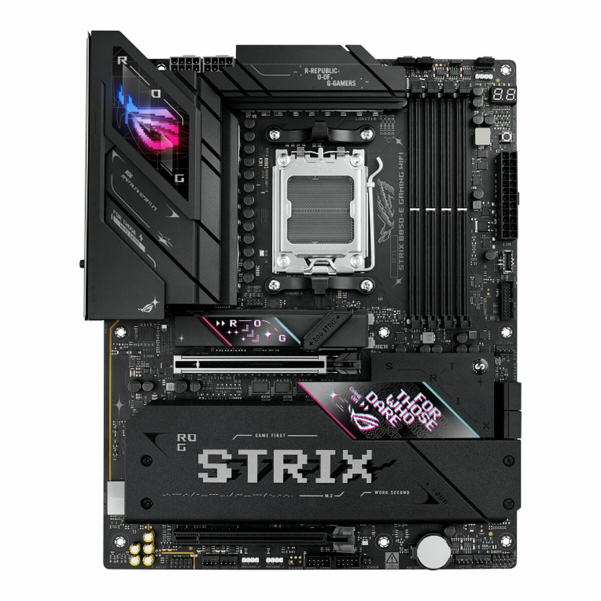ASUS ROG STRIX B850-E GAMING WIFI AM5 DDR5 ATX MB 1xHDMI 1xDP 5xM.2 4xSATA