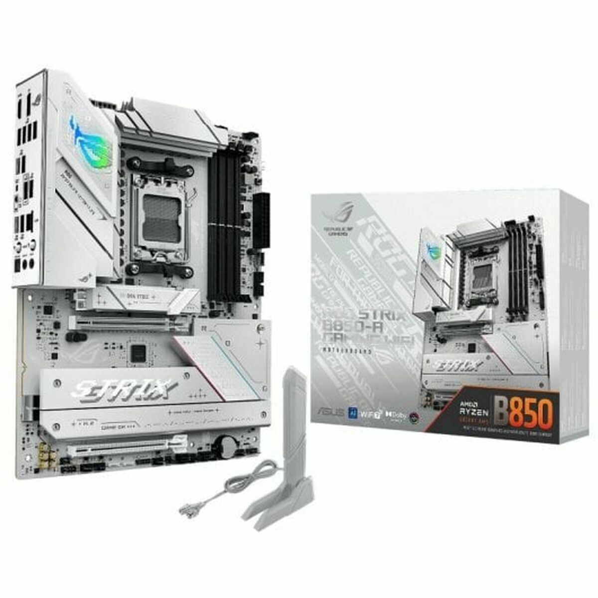 ASUS ROG STRIX B850-A GAMING WIFI AM5 DDR5 ATX MB 1xHDMI 1xDP 4xM.2 2xSATA