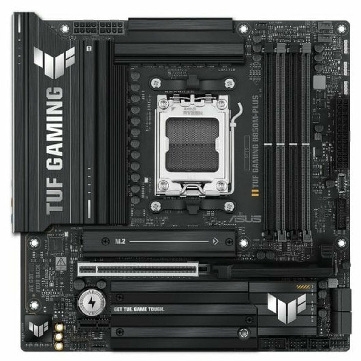 ASUS TUF GAMING B850M-PLUS AM5 DDR5 micro ATX MB 1xHDMI 1xDP 3xM.2 4xSATA