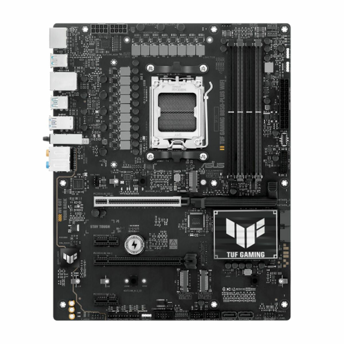 ASUS TUF GAMING B850-PLUS WIFI AM5 DDR5 ATX MB 1xHDMI 1xDP 3xM.2 4xSATA