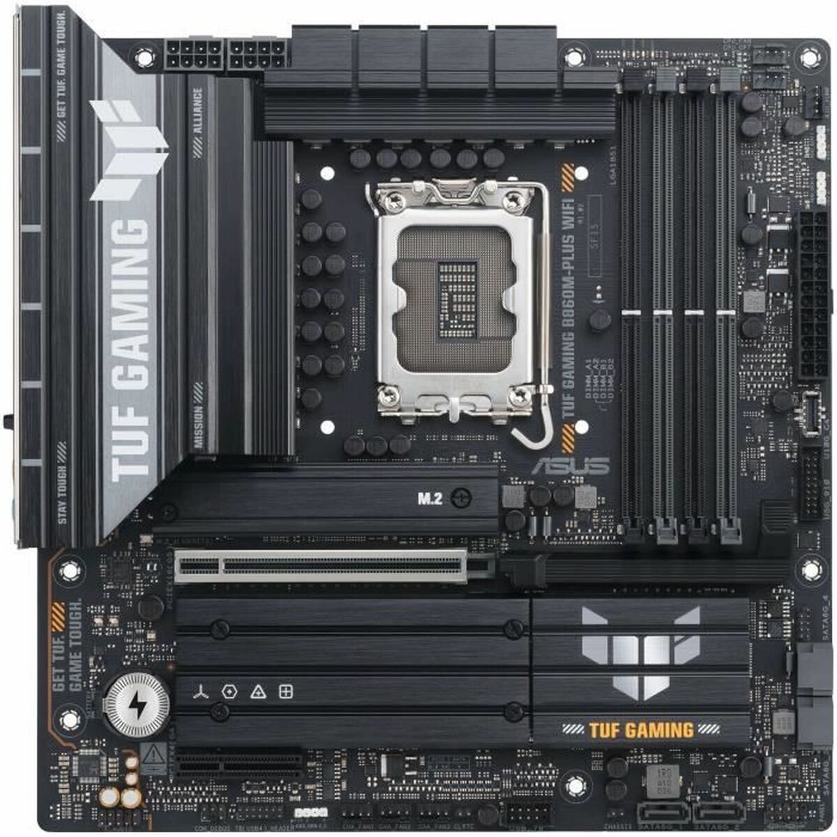 ASUS TUF GAMING B860M-PLUS WIFI LGA1851 DDR5 micro ATX MB DDR5 1xHDMI 1xDP 3xM.2 4xSATA
