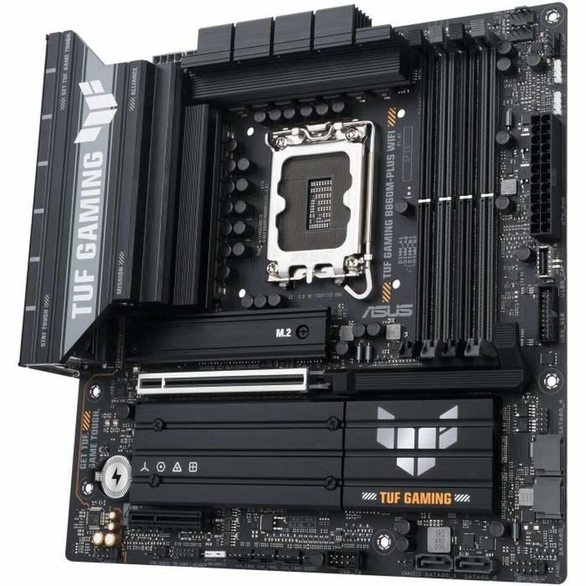 ASUS TUF GAMING B860M-PLUS WIFI LGA1851 DDR5 micro ATX MB DDR5 1xHDMI 1xDP 3xM.2 4xSATA