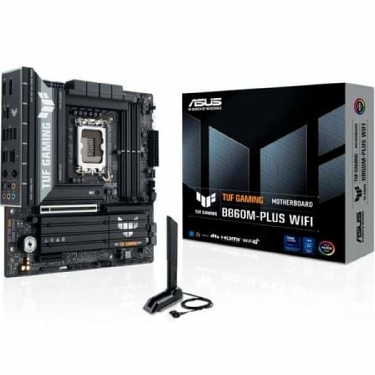 ASUS TUF GAMING B860M-PLUS WIFI LGA1851 DDR5 micro ATX MB DDR5 1xHDMI 1xDP 3xM.2 4xSATA