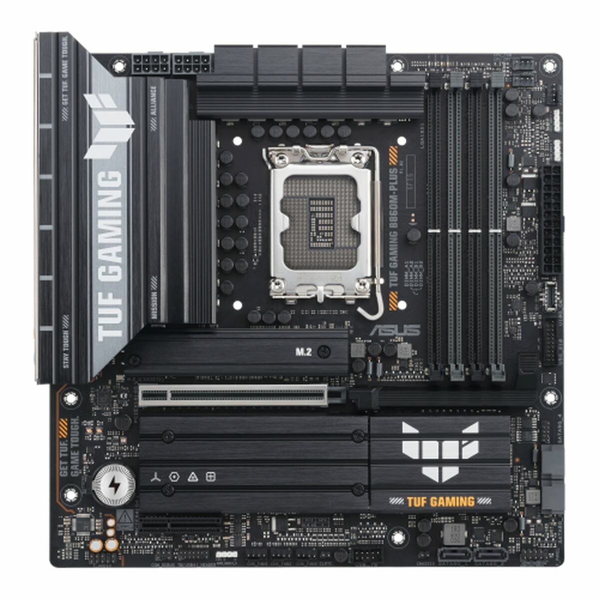 ASUS TUF GAMING B860M-PLUS LGA1851 DDR5 micro ATX MB 1xHDMI 1xDP 3xM.2 4xSATA