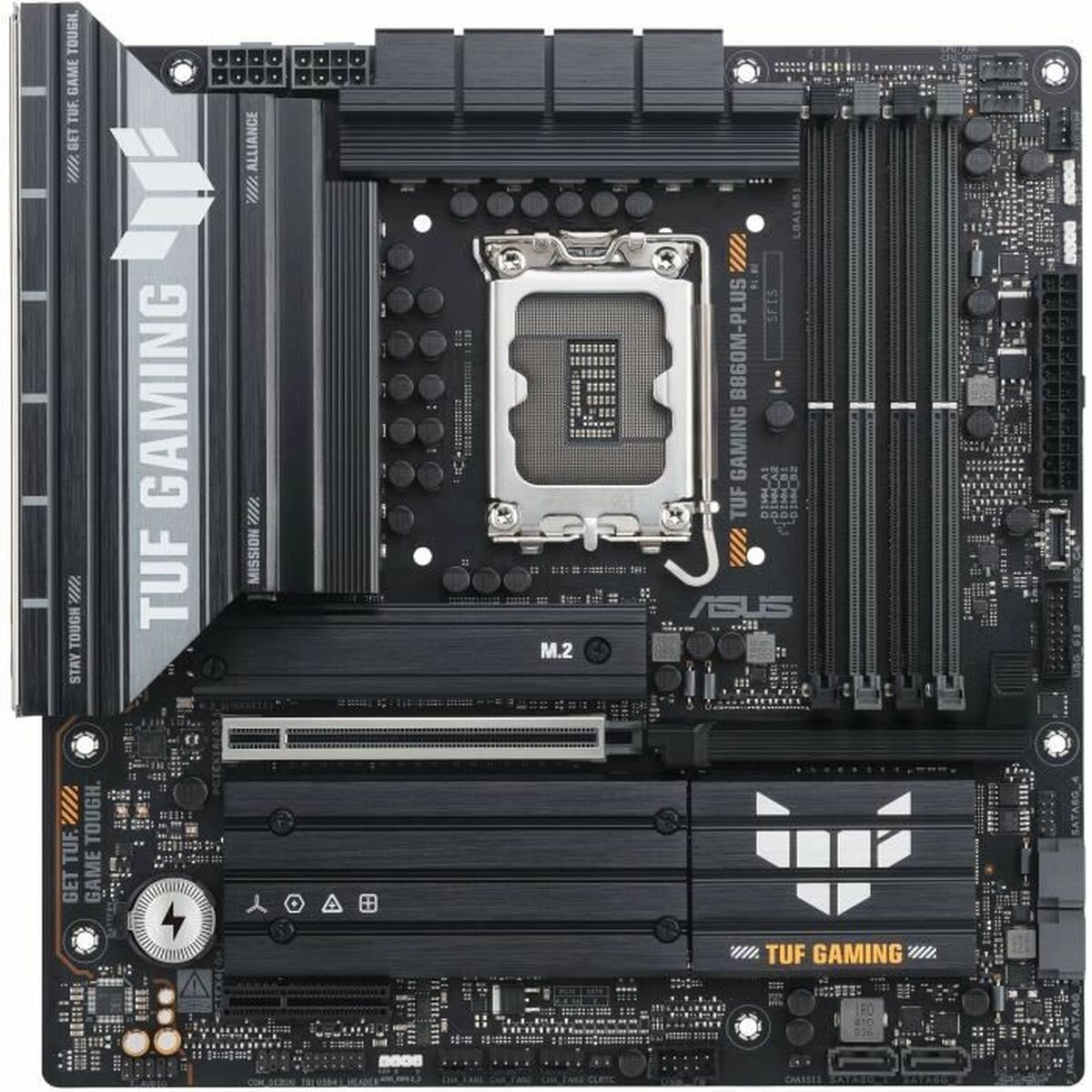 ASUS TUF GAMING B860M-PLUS LGA1851 DDR5 micro ATX MB 1xHDMI 1xDP 3xM.2 4xSATA