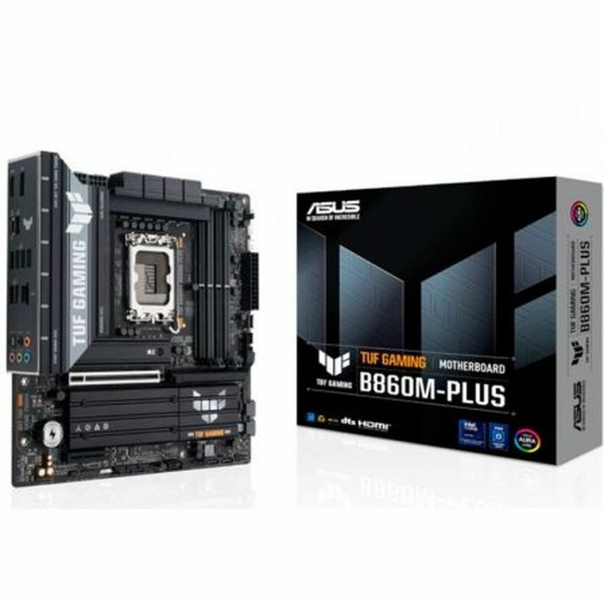 ASUS TUF GAMING B860M-PLUS LGA1851 DDR5 micro ATX MB 1xHDMI 1xDP 3xM.2 4xSATA