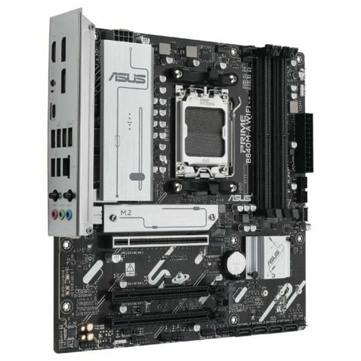 ASUS PRIME B840M-A WIFI AM5 DDR5 micro ATX MB 1xHDMI 2xDP 3xM.2 4xSATA