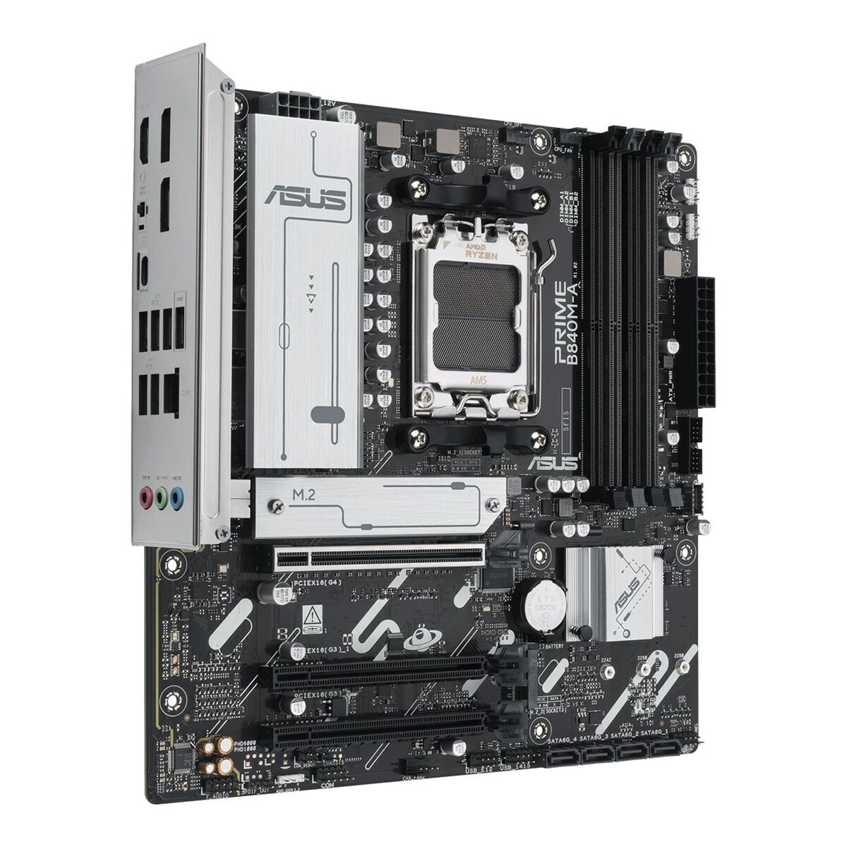 ASUS PRIME B840M-A-CSM AM5 DDR5 micro ATX MB 1xHDMI 2xDP 3xM.2 4xSATA