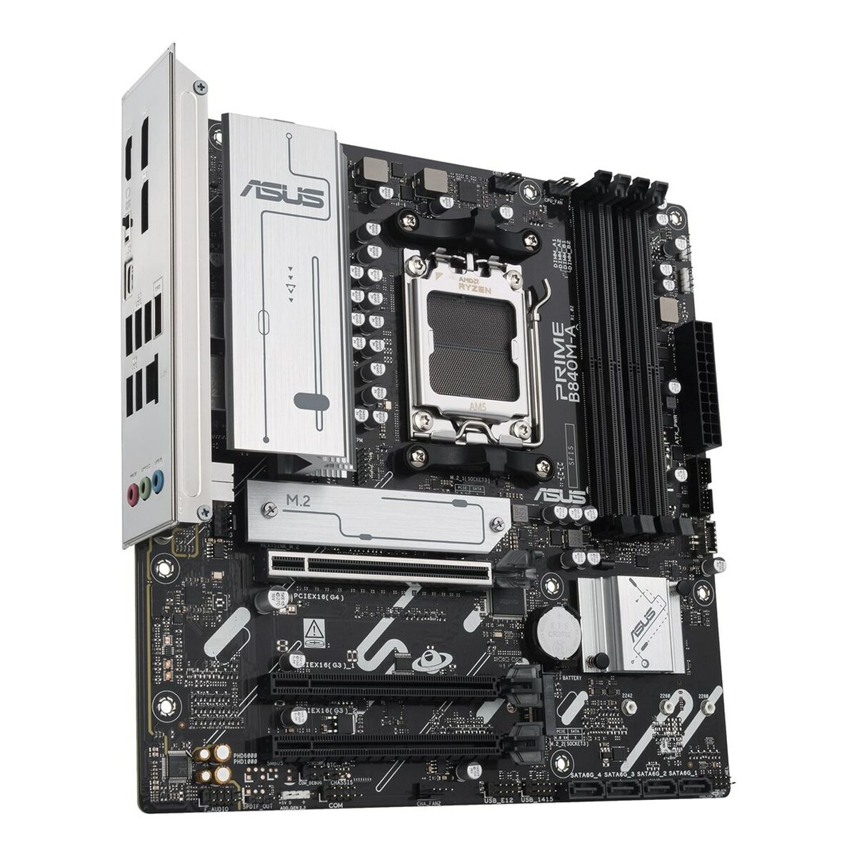 ASUS PRIME B840M-A-CSM AM5 DDR5 micro ATX MB 1xHDMI 2xDP 3xM.2 4xSATA