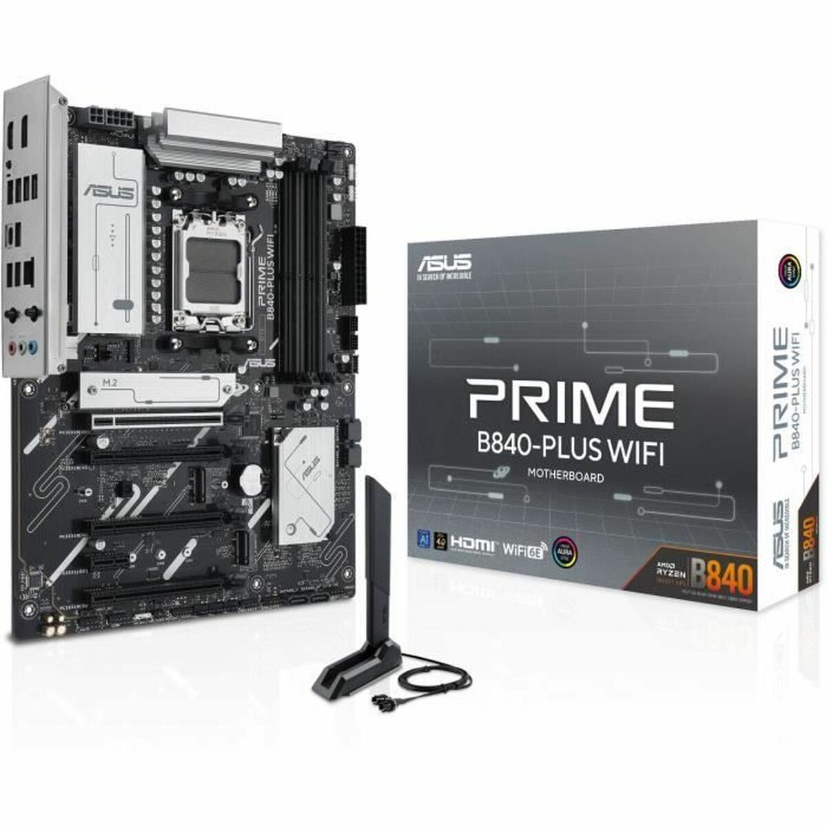 ASUS PRIME B840-PLUS WIFI AM5 DDR5 ATX MB 1xHDMI 1xDP 3xM.2 4xSATA