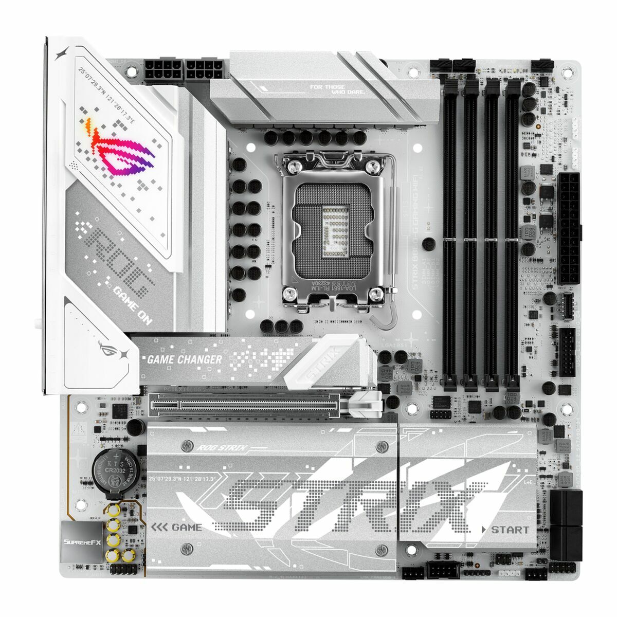 ASUS ROG STRIX B860-G GAMING WIFI LGA1851 DDR5 micro ATX MB 1xHDMI 1xDP 1xThunderBolt 4xM.2 4xSATA