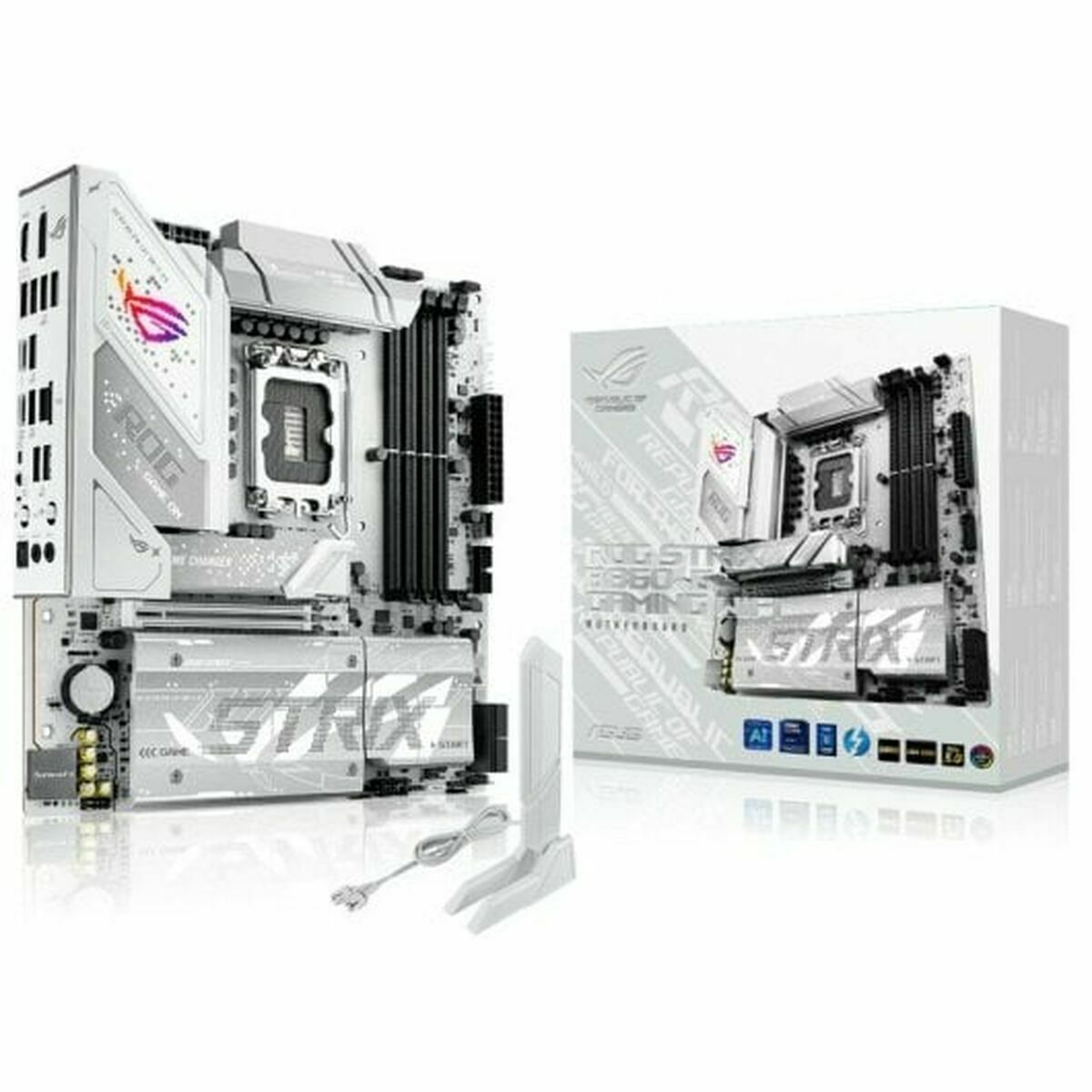 ASUS ROG STRIX B860-G GAMING WIFI LGA1851 DDR5 micro ATX MB 1xHDMI 1xDP 1xThunderBolt 4xM.2 4xSATA