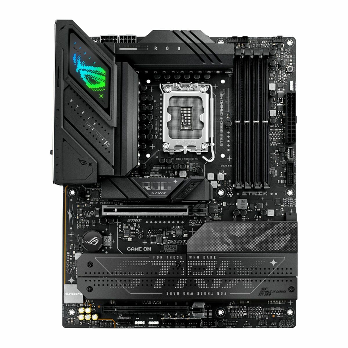 ASUS ROG STRIX B860-F GAMING WIFI LGA1851 DDR5 ATX MB 1xHDMI 1xDP 4xM.2 4xSATA