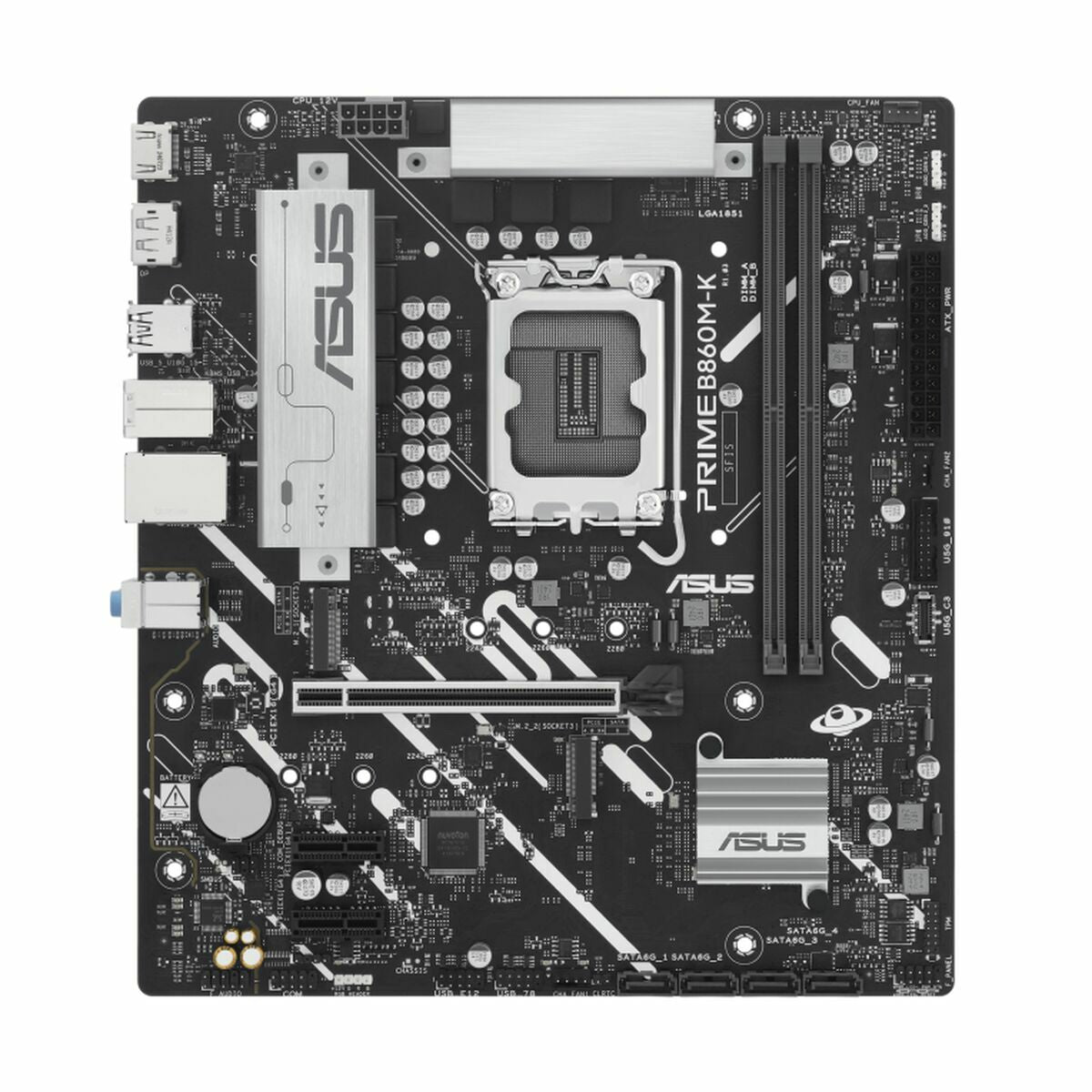 ASUS PRIME B860M-K LGA1851 DDR5 mATX MB 1xHDMI 1xDP 2xM.2 4xSATA