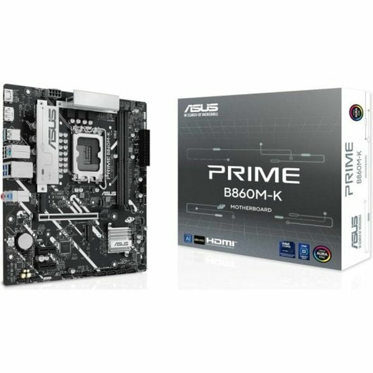 ASUS PRIME B860M-K LGA1851 DDR5 mATX MB 1xHDMI 1xDP 2xM.2 4xSATA