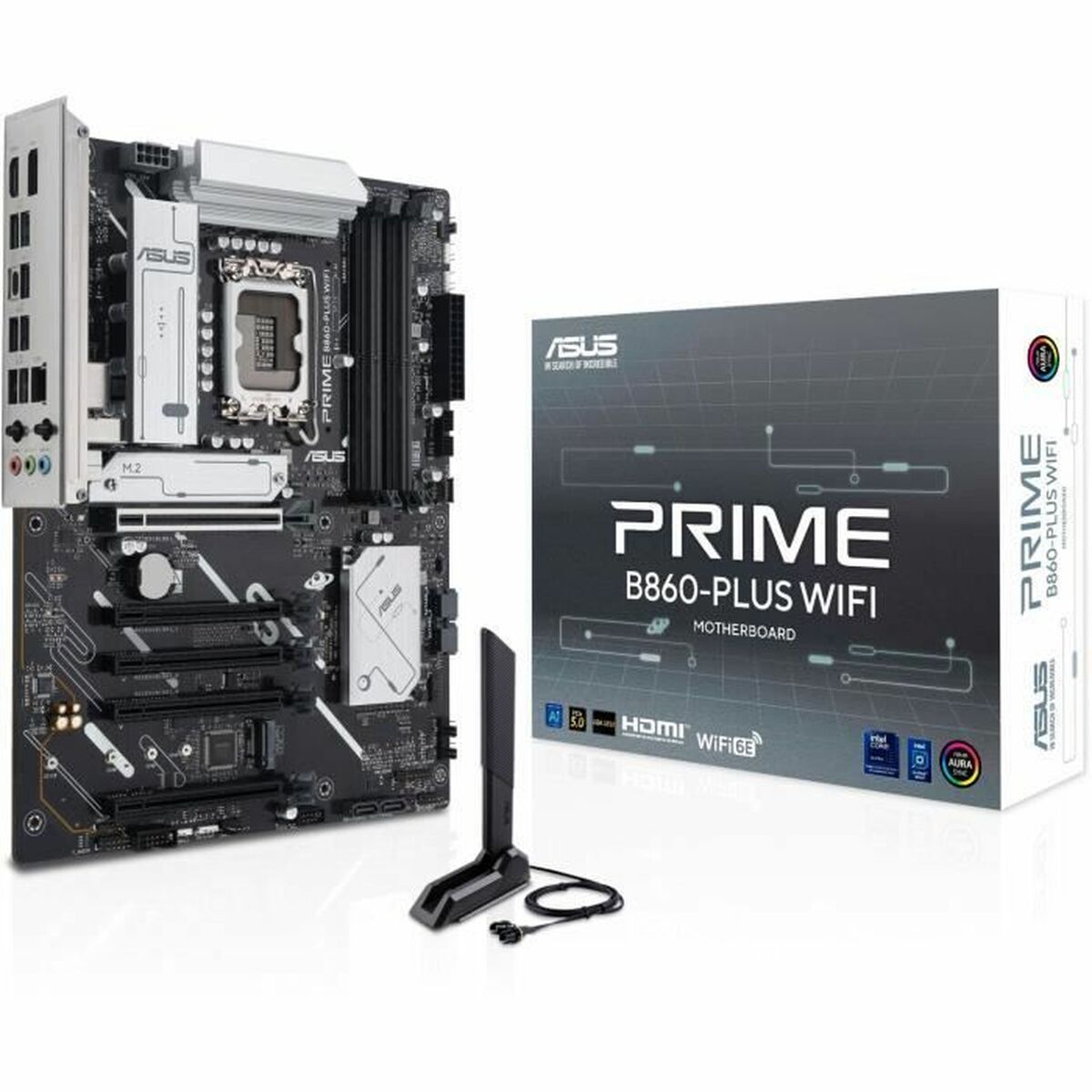 ASUS PRIME B860-PLUS WIFI LGA1851 DDR5 ATX MB 1xHDMI 1xDP 2xM.2 4xSATA