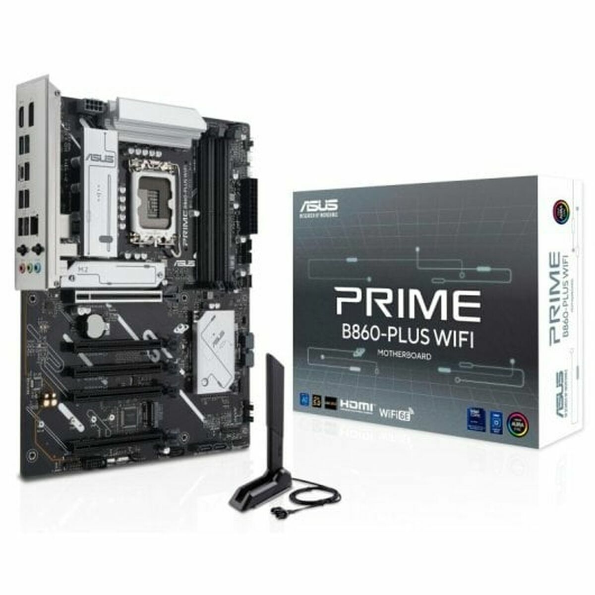 ASUS PRIME B860-PLUS WIFI LGA1851 DDR5 ATX MB 1xHDMI 1xDP 2xM.2 4xSATA