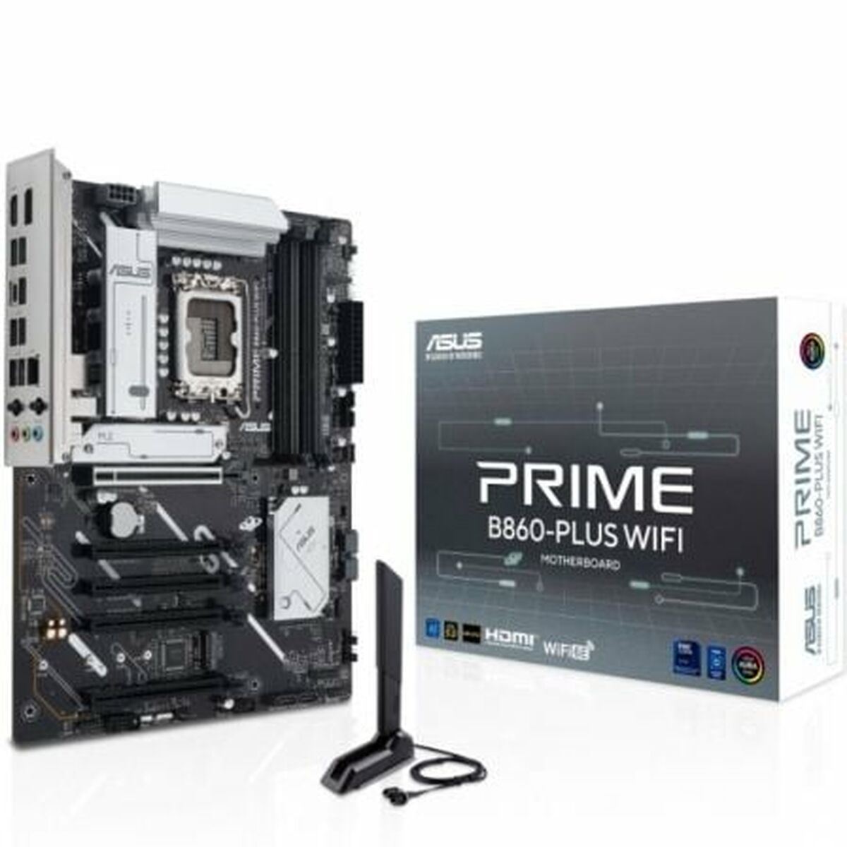 ASUS PRIME B860-PLUS WIFI LGA1851 DDR5 ATX MB 1xHDMI 1xDP 2xM.2 4xSATA