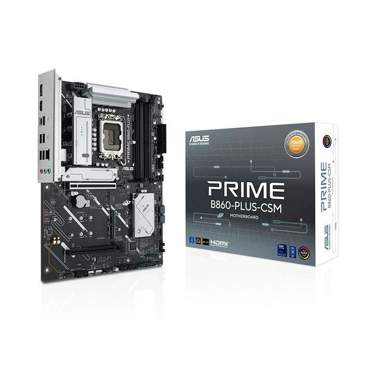 ASUS PRIME B860-PLUS-CSM LGA1851 DDR5 ATX MB 1xHDMI 1xDP 3xM.2 4xSATA