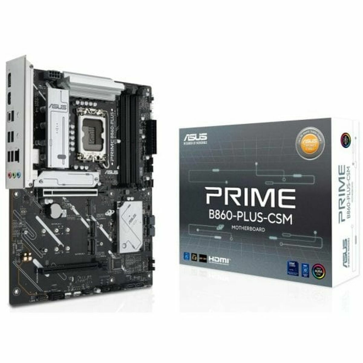 ASUS PRIME B860-PLUS-CSM LGA1851 DDR5 ATX MB 1xHDMI 1xDP 3xM.2 4xSATA