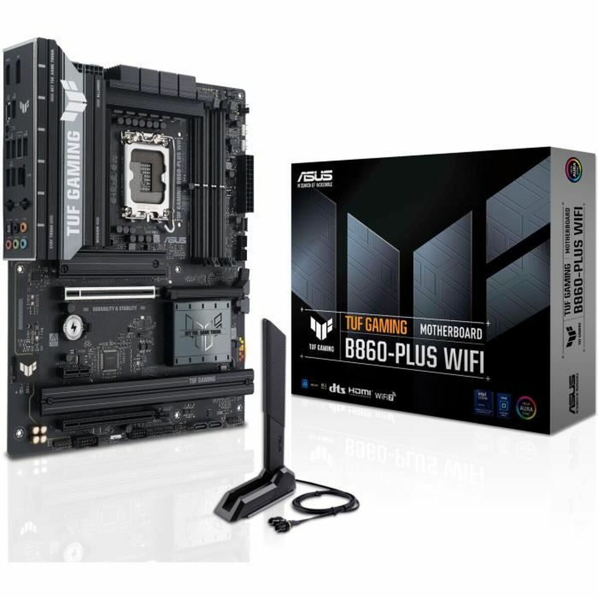 ASUS TUF GAMING B860-PLUS WIFI LGA1851 DDR5 ATX MB DDR5 1xHDMI 1xDP 3xM.2 4xSATA