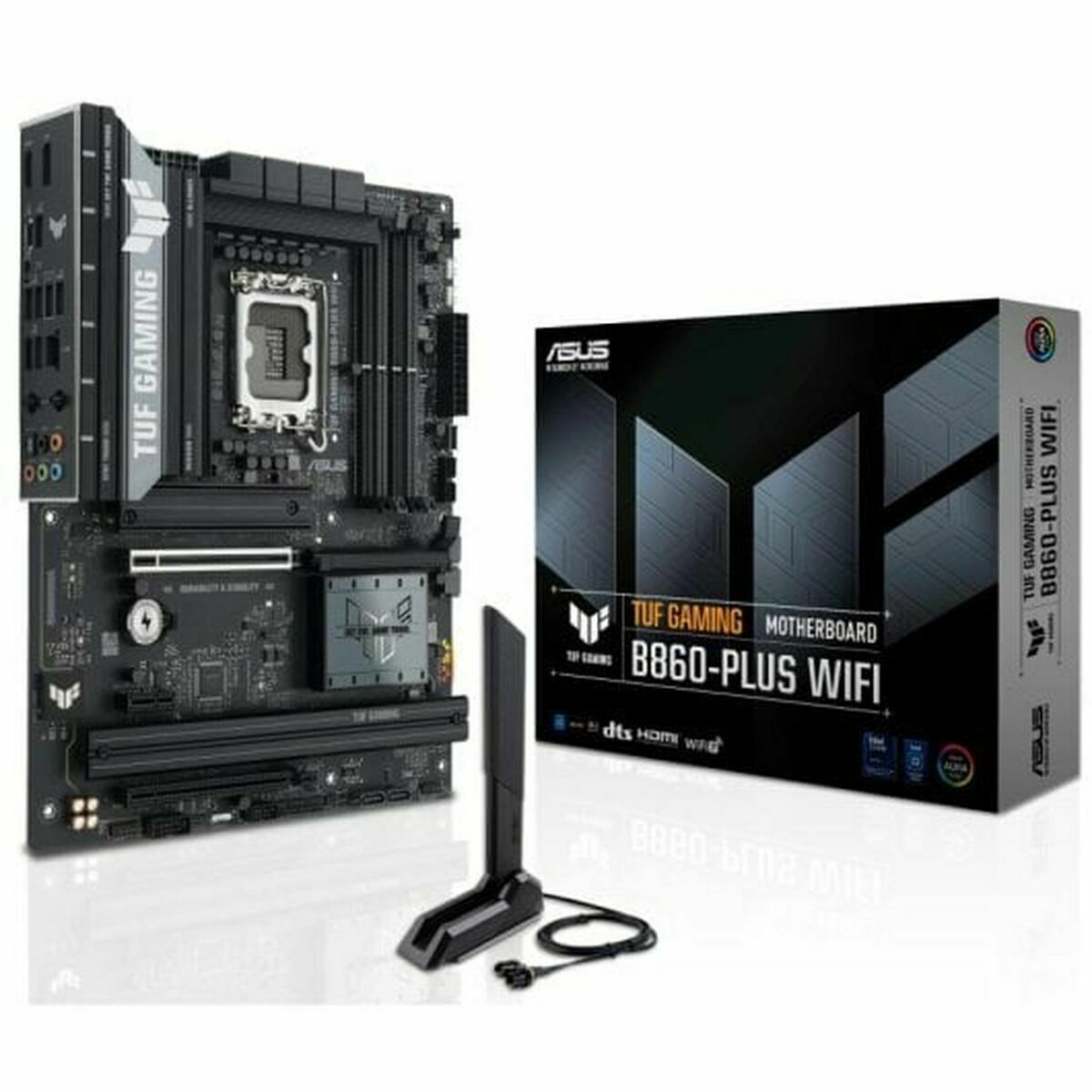 ASUS TUF GAMING B860-PLUS WIFI LGA1851 DDR5 ATX MB DDR5 1xHDMI 1xDP 3xM.2 4xSATA
