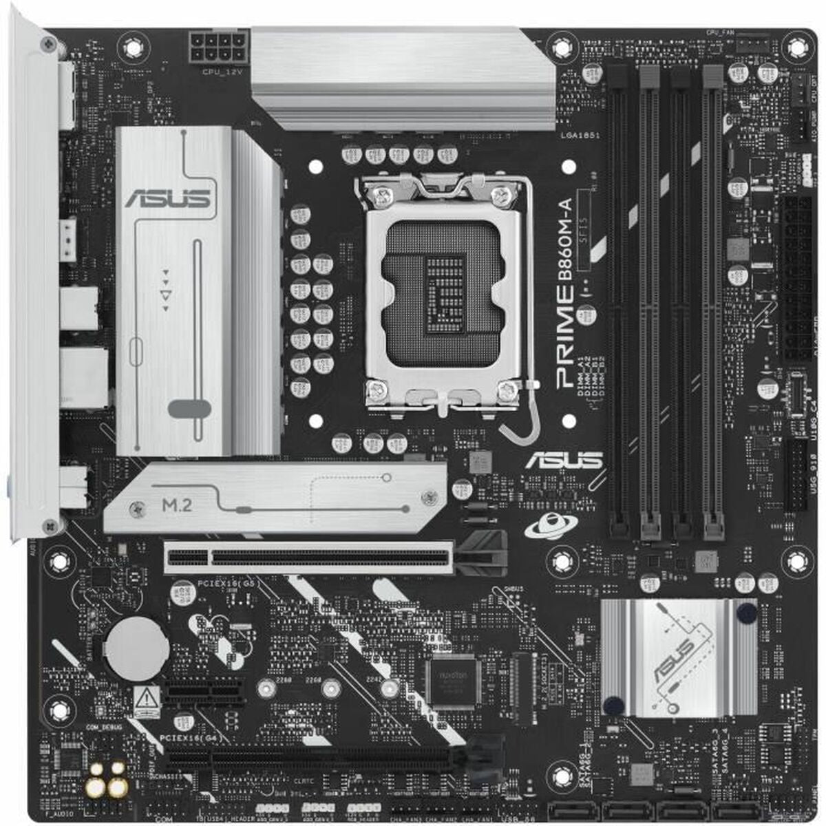 ASUS PRIME B860M-A-CSM LGA1851 DDR5 micro ATX MB 1xHDMI 2xDP 2xM.2 4xSATA
