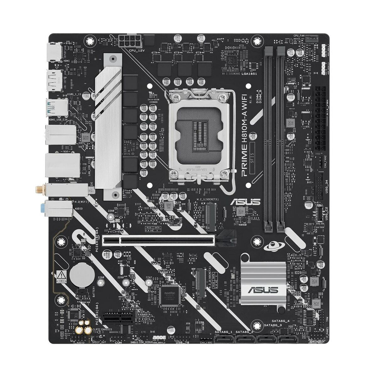 ASUS PRIME H810M-A WIFI LGA1851 DDR5 mATX MB
