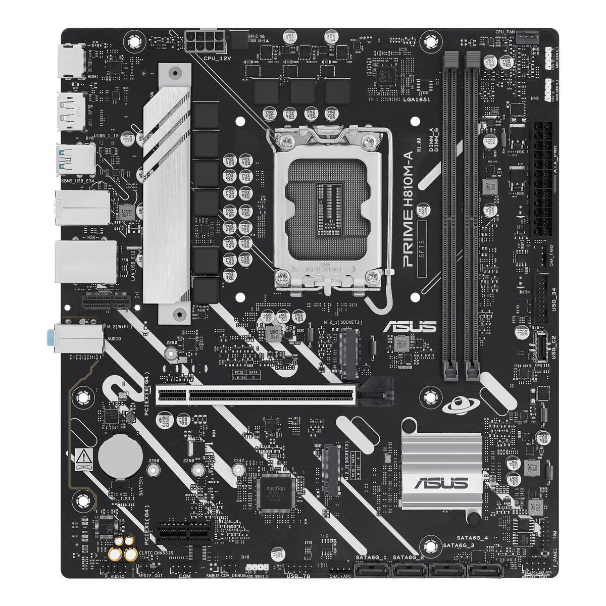 ASUS H810M-A-CSM LGA1851 micro-ATX