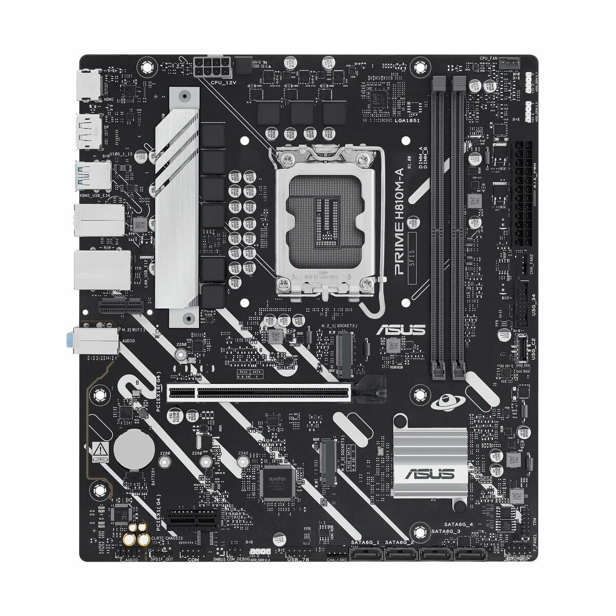ASUS H810M-A-CSM LGA1851 micro-ATX