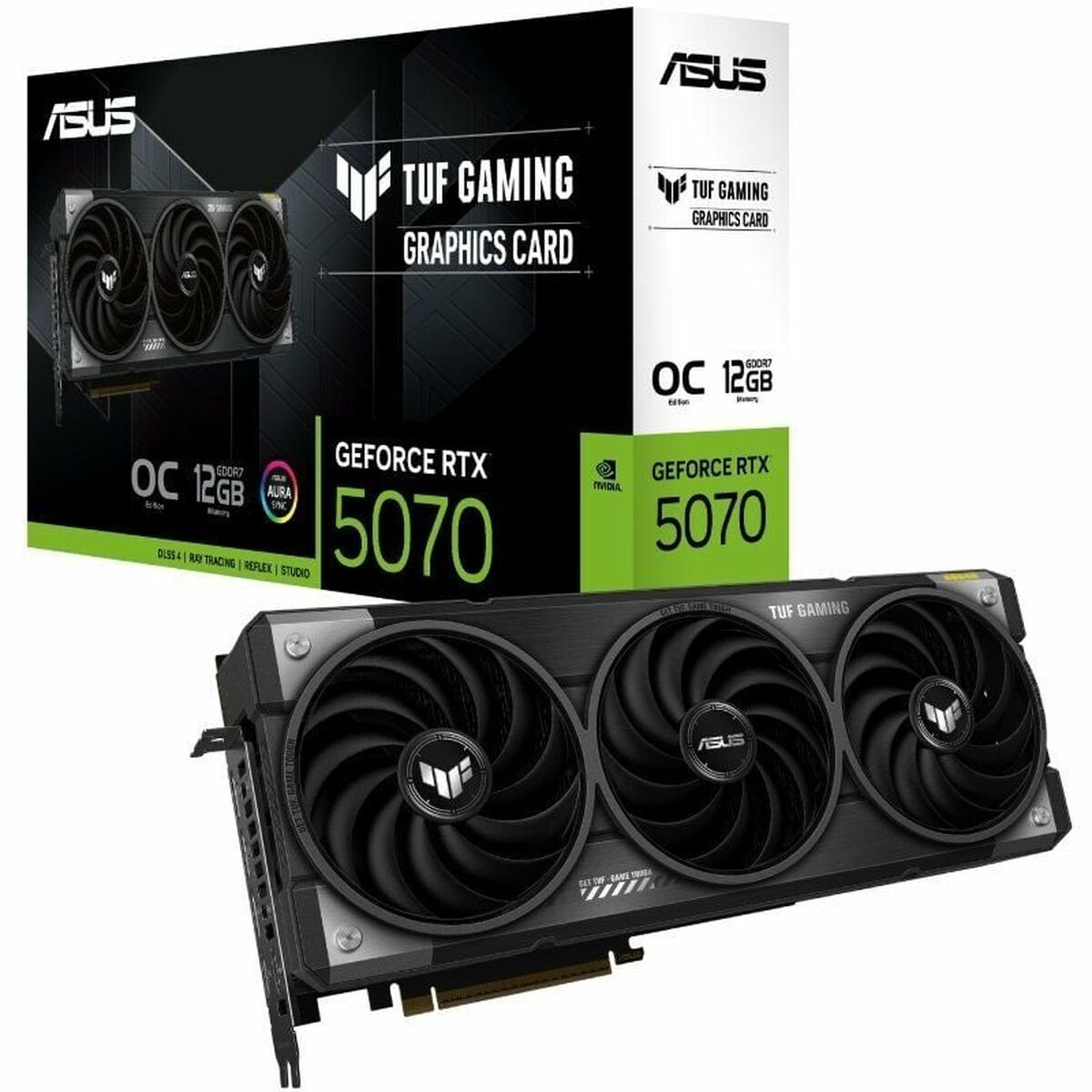 ASUS TUF Gaming GeForce RTX 5070 12Go GDDR7 OC Edition