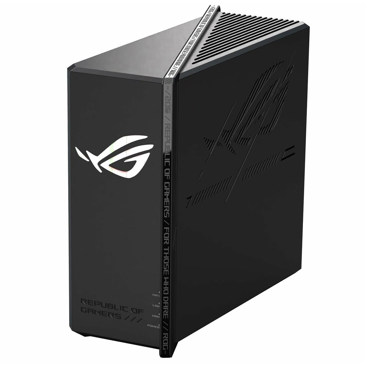 ASUS ROG Strix GS-BE18000 WiFi 7 Tri-band Router 18000 Mbps 8x 2.5G Ports 3.300 sq. ft. Coverage 2.0GHz Quad-core CPU