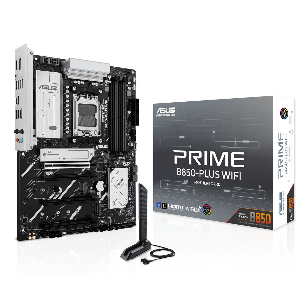 ASUS PRIME B850-PLUS WIFI AMD B850 DDR5 ATX motherboard 1xHDMI 1xDP 3xM.2 4xSATA