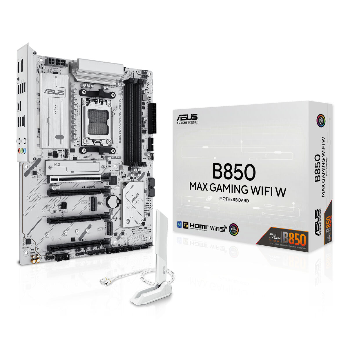 ASUS B850 MAX GAMING WIFI W AM5 MB 4xDDR5