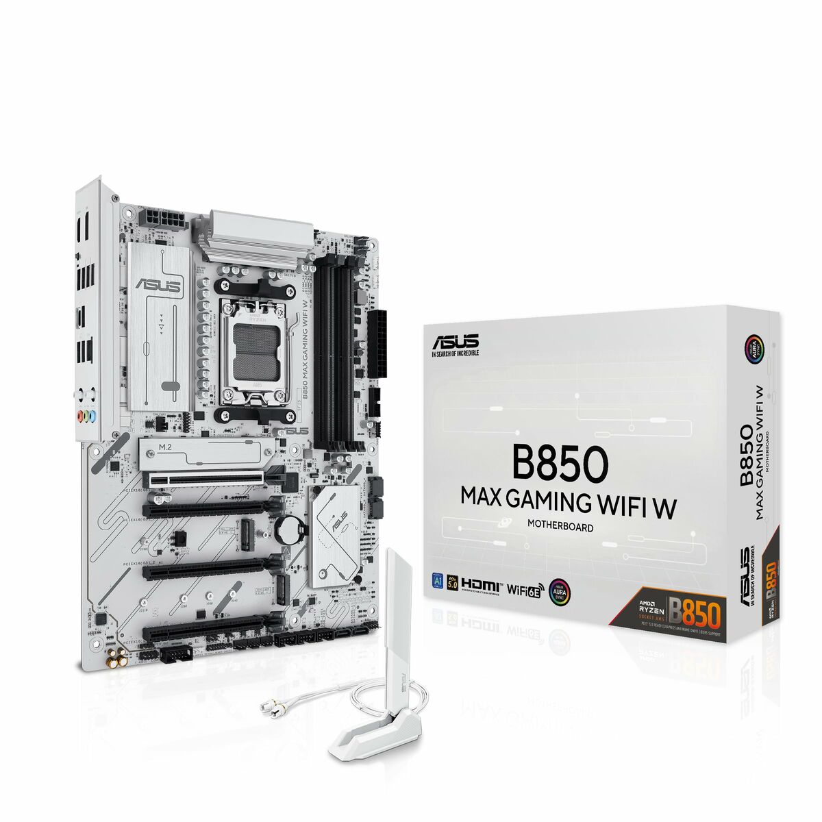 ASUS B850 MAX GAMING WIFI W AM5 MB 4xDDR5