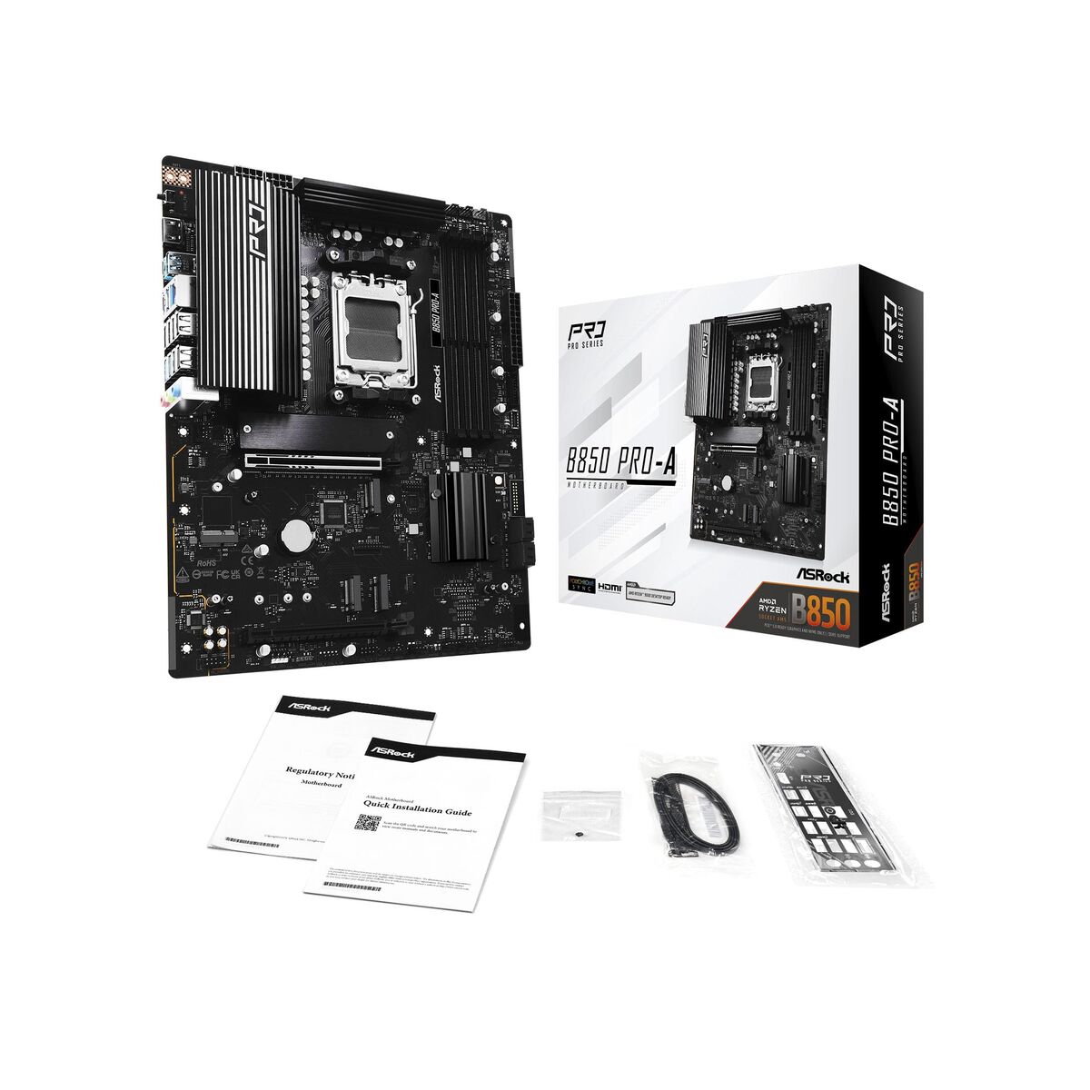 Asrock B850 Pro-A AMD B850 Emplacement AM5 ATX