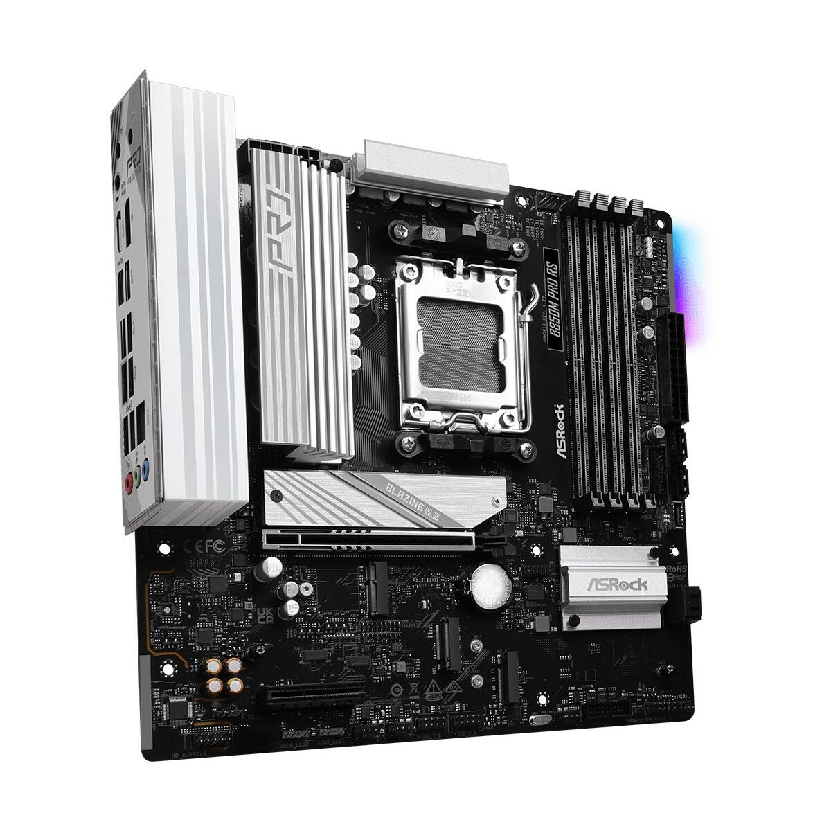 Carte mere ASRock B850M Pro RS pour processeurs AMD Ryzen 7000 avec support DDR5