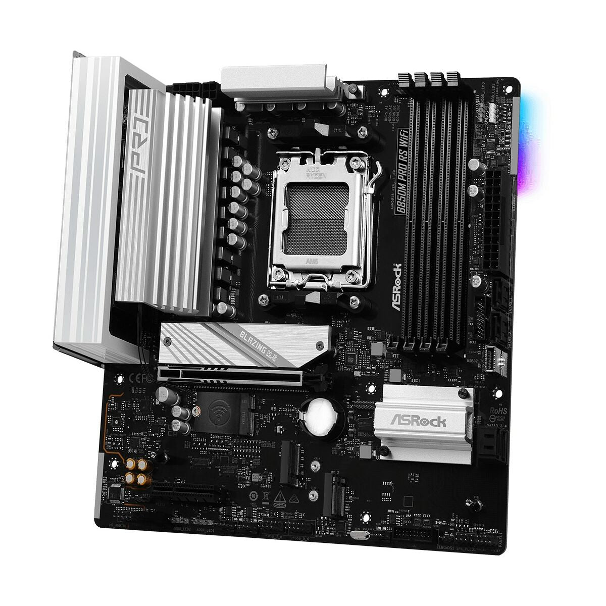 ASRock 90-MXBR70-A0UAYZ Carte mere B850M Pro RS WiFi DDR5 Support PCIe 5.0