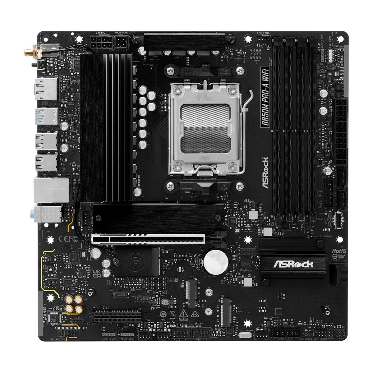ASRock B850M PRO-A WIFI Carte mere AMD Ryzen 7000 avec WiFi et support DDR5