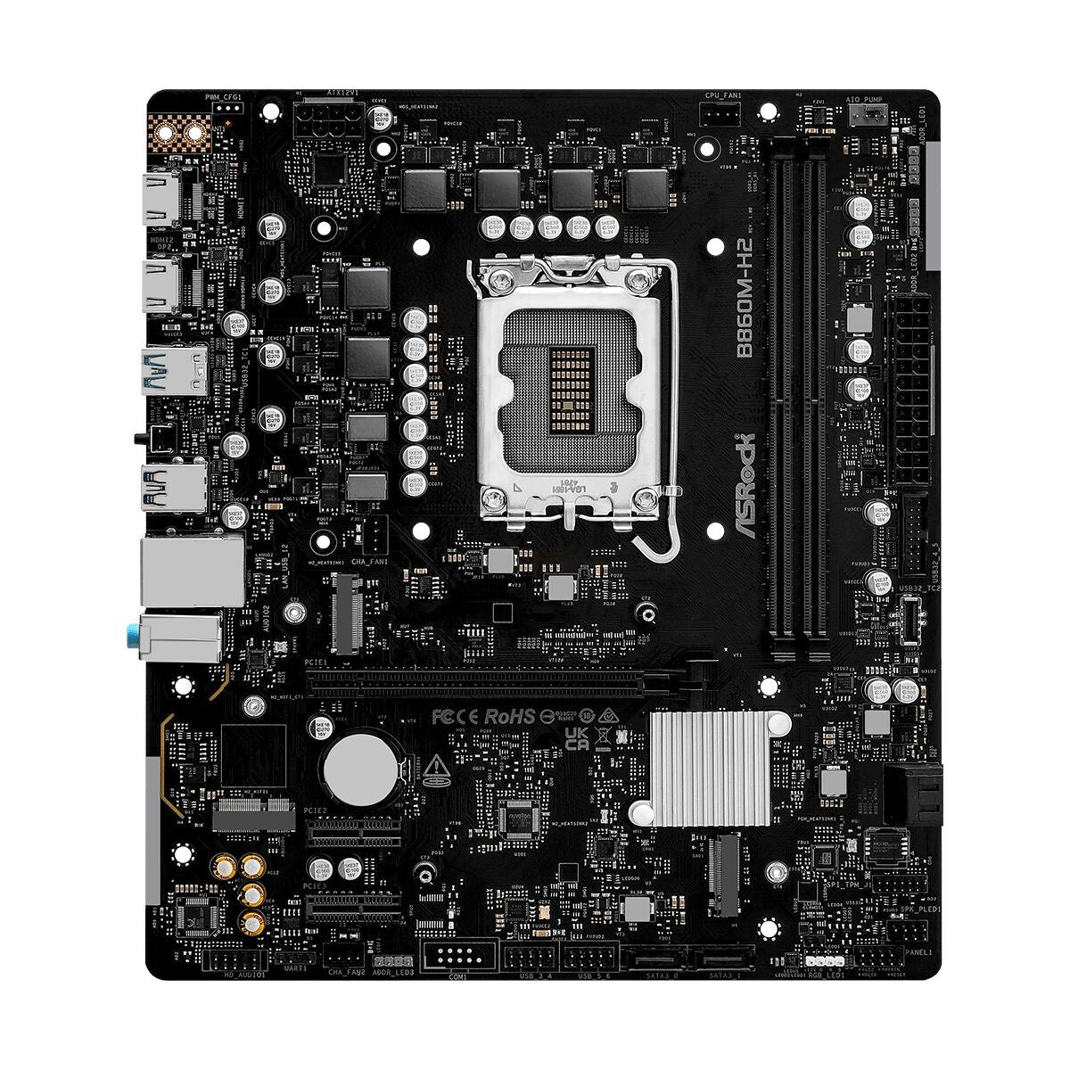 Asrock B860M-H2 Intel B860 LGA 1851 (Socket V1) micro ATX