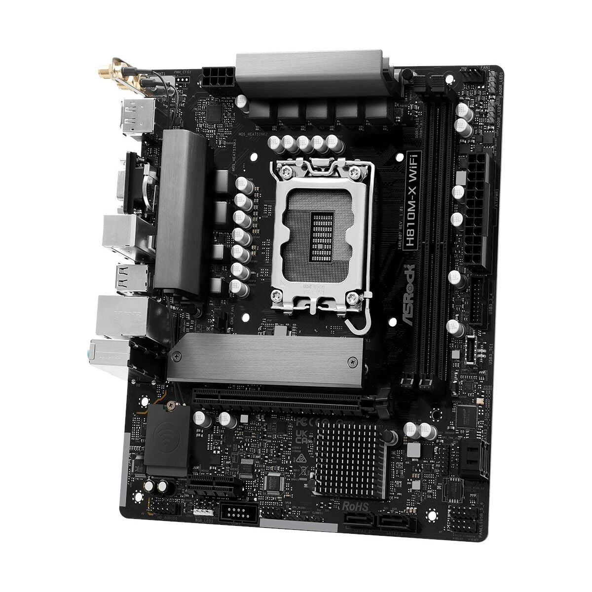 Asrock H810M-X WiFi Intel H810 LGA 1851 (Socket V1) micro ATX