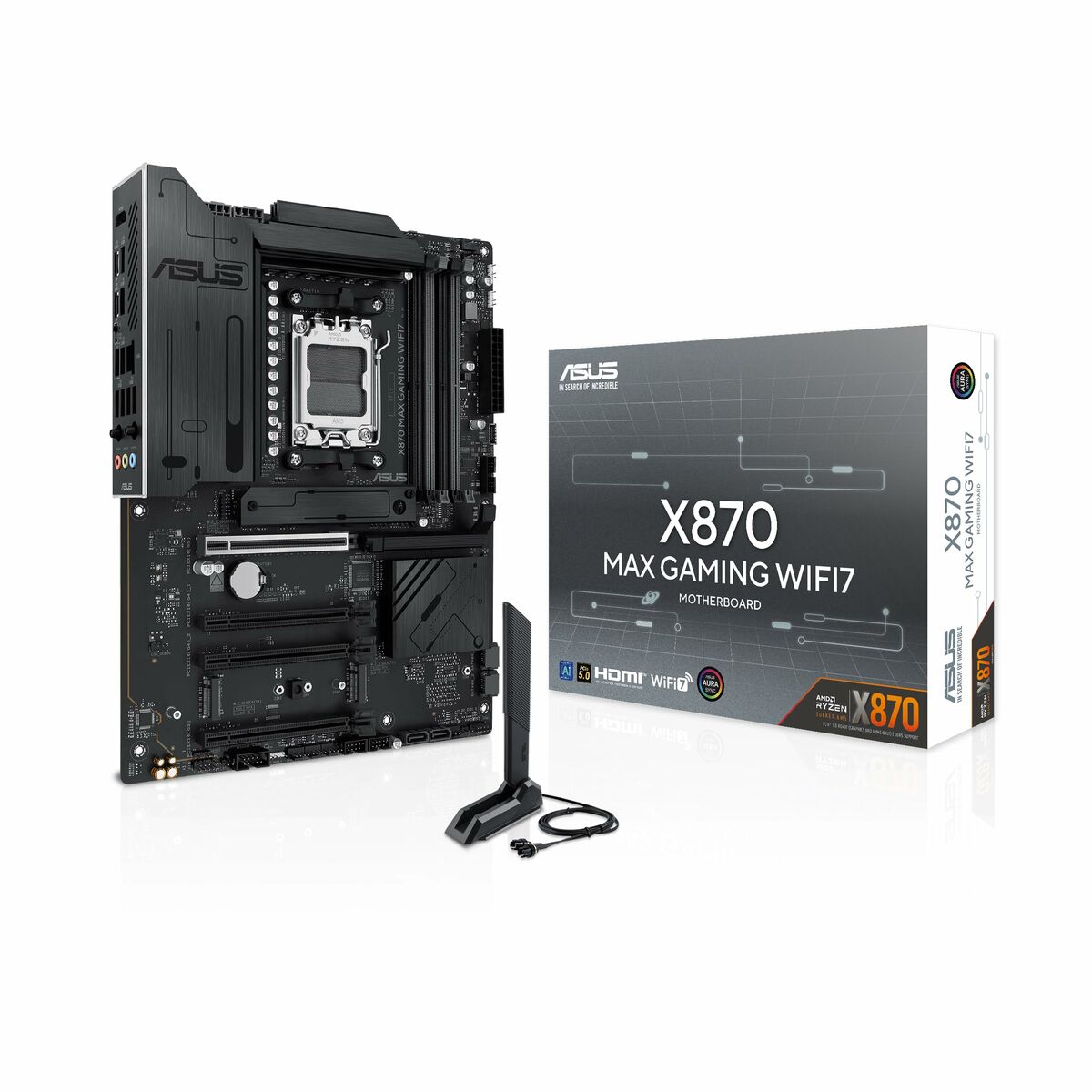 ASUS X870 MAX GAMING WIFI7 AM5 MB 4xDDR5