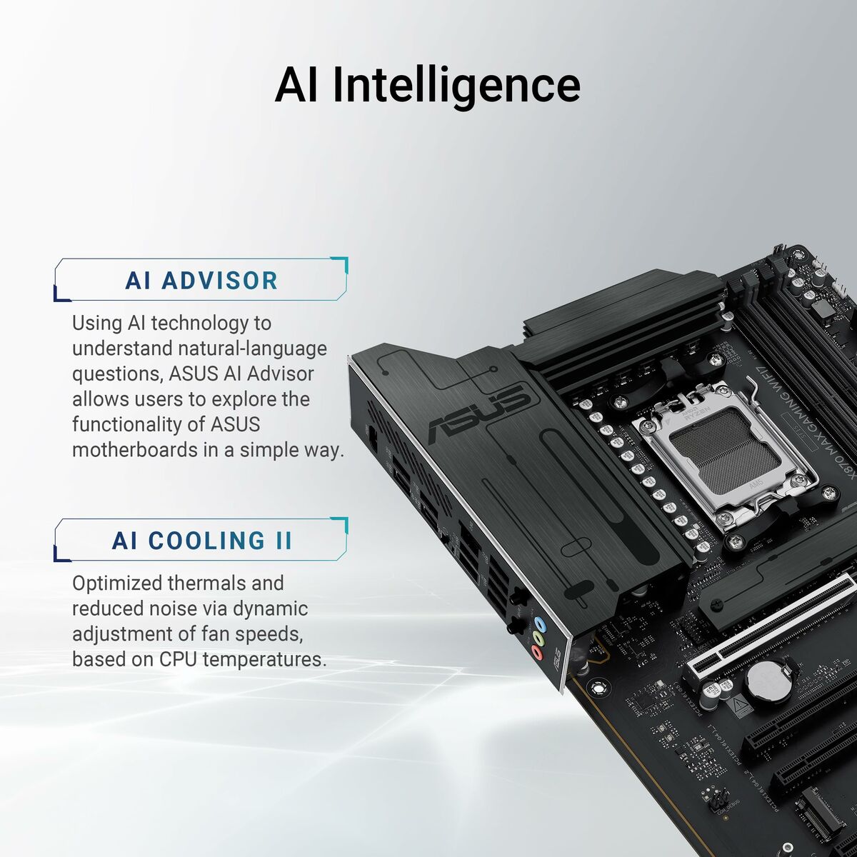 ASUS X870 MAX GAMING WIFI7 AM5 MB 4xDDR5