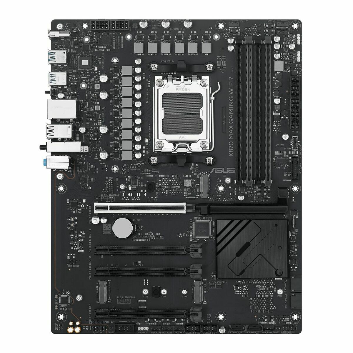 ASUS X870 MAX GAMING WIFI7 AM5 MB 4xDDR5