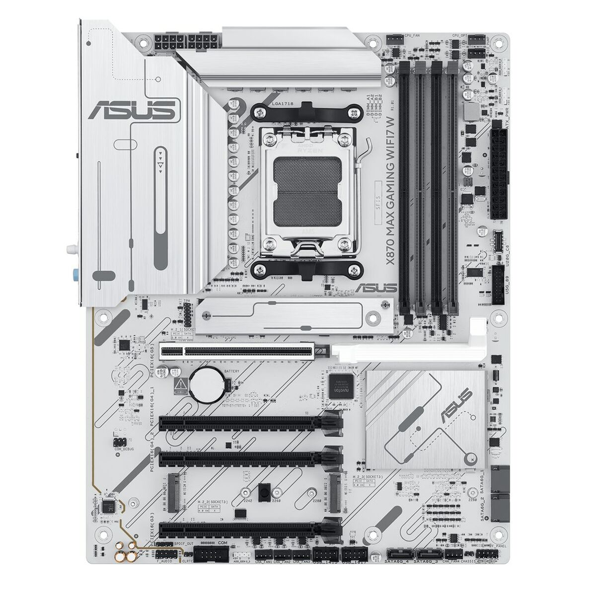 ASUS X870 MAX GAMING WIFI7 W AM5 MB 4xDDR5