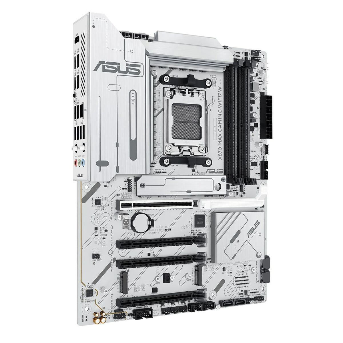 ASUS X870 MAX GAMING WIFI7 W AM5 MB 4xDDR5