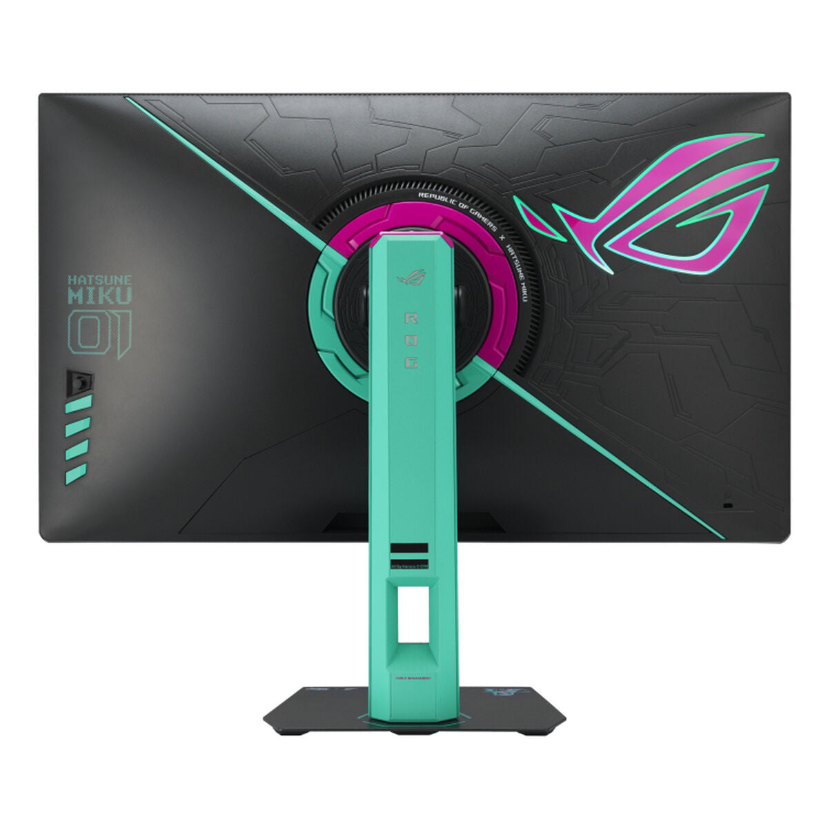 "ASUS ROG Strix XG27ACMEG-G Hatsune Miku Edition écran plat de PC 68,6 cm (27"") 2560 x 1440 pixels Wide Quad HD LCD Multicolore"
