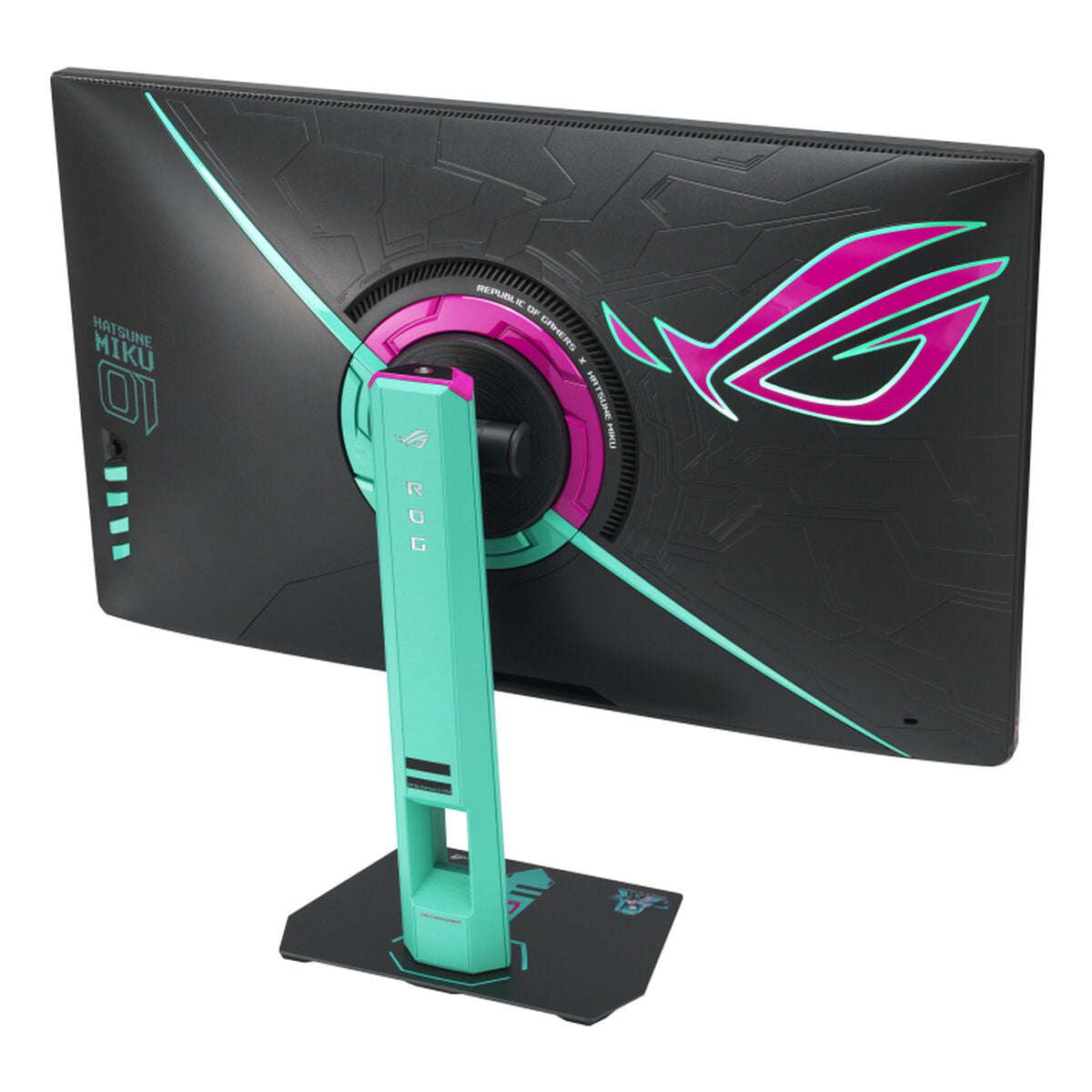 "ASUS ROG Strix XG27ACMEG-G Hatsune Miku Edition écran plat de PC 68,6 cm (27"") 2560 x 1440 pixels Wide Quad HD LCD Multicolore"
