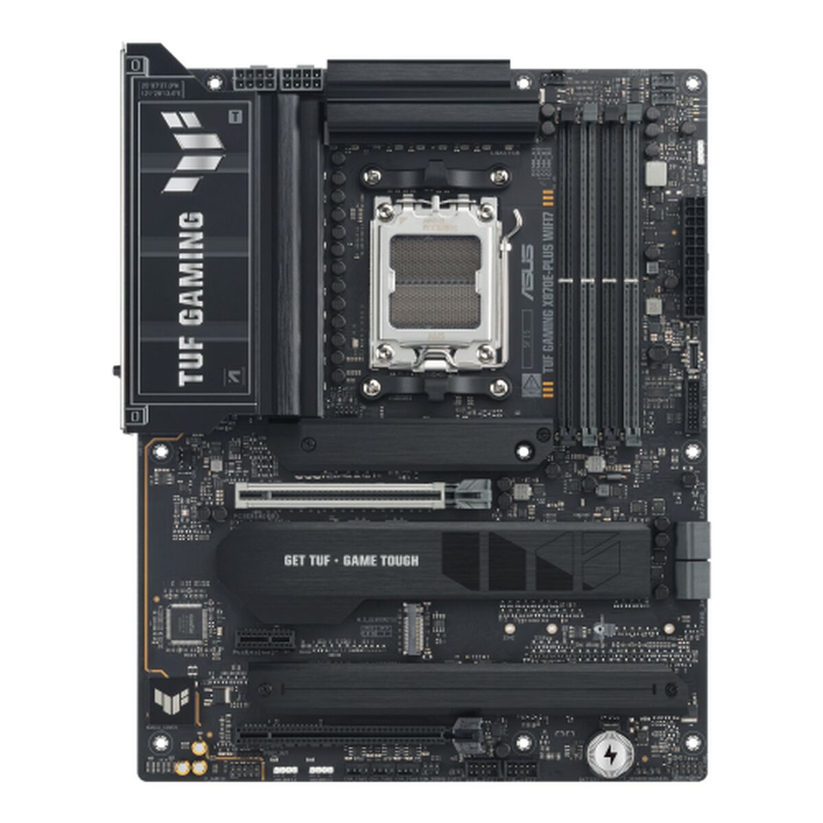 ASUS TUF GAMING X870E-PLUS WIFI7 AMD AM5 ATX motherboard 4xDDR5 PCIe 5.0 x16 4xM.2 1xHDMI 2xSATA